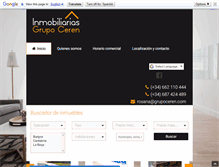 Tablet Screenshot of grupoceren.com